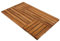 Utoplike Alfombra de baño de Madera de Teca, tapete de Ducha Grande de Madera para baño, Antideslizante para Piso de Madera Resistente, para Ducha Interior, SPA de Lujo, hogar o al Aire Libre