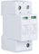 BuyWeek Parafoudre Photovoltaïque Protecteur, Photovoltaïque DC Parafoudre Basse Tension 2P Ménage Dispositif Protection Montée Subite (2P 40KA)