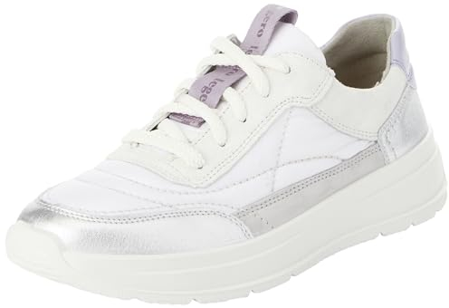 Legero Damen Sprinter Sneaker, Weiß 1000, 39 EU