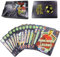 Umbrean 55 x Football Stars schwarz Edition Kartenspiel für Kinder, Erwachsene, Partys, Geburtstage, Hochzeiten