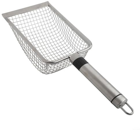 Setaccio in acciaio inox per esigenze di giardinaggio professionali e amatoriali (5,0 mm)