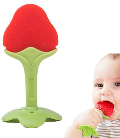Mordedor Bebes Refrigerante,1 Pieza,Juguete Sensorial,Alivio Dental,Juguetes de Grado Alimenticio,juguetes bebes 6-12 meses,Herramienta Mordedores Bebes Refrigerante sin BPA