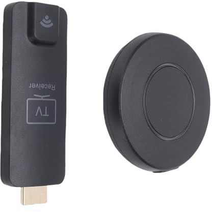Bewinner Émetteur et Récepteur AV sans Fil, 2,4 G 5G Dual Band 4K Décodage 1080p 60Hz Plug et Lecture du Kit D'extension HDMI pour Le Projecteur TV D'ordinateur Portable PC