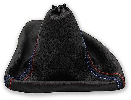 Cargaiter - Custodia per Leva del Cambio Compatibile per Bmw Serie 1 E81-E82-E87-E88 (2004-2011) (Tricolor)