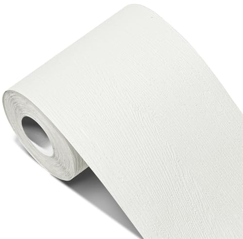 WADILE 64ft x 3.94 Crown Molding Peel and Stick, Flexible Wallpaper Border Wall Trim Border, Self Adhesive Mirror Moulding Frame Lines, 3D Edging Foam Ceiling Baseboard, White