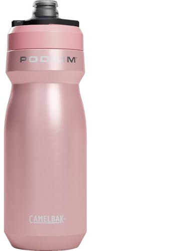 Camelbak Podium Insulated Steel 530ml – bike bottle – stainless steel 18/8 – double-walled vacuum insulation – high flow – leak-proof – easy to clean – Petal, size: OS