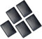 ESTEXO Pfostenkappen Pfosten Abdeckung 4x6 cm Abdeckkappe 5er Set Zaunkappen Anthrazit RAL 7016