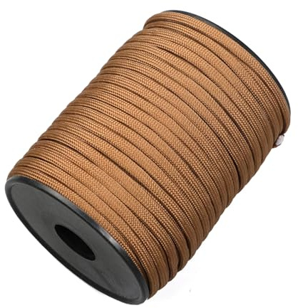 Cuerda de paracaídas multiusos reforzada resistente al viento adecuada para escalada, camping, supervivencia, resistente a la intemperie