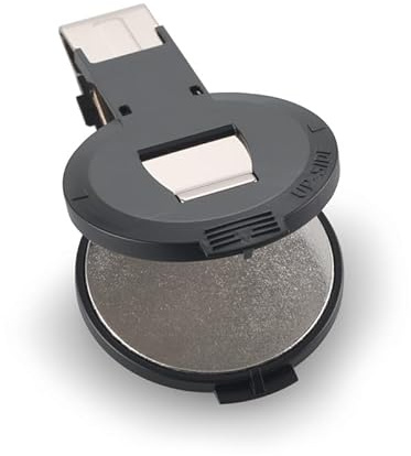 Mister Timbri | Matrice di Ricambio per Pressa a secco rotonda diametro 41 mm Per Timbro personalizzabile per carta, inviti, partecipazioni, biglietti, Ex libris