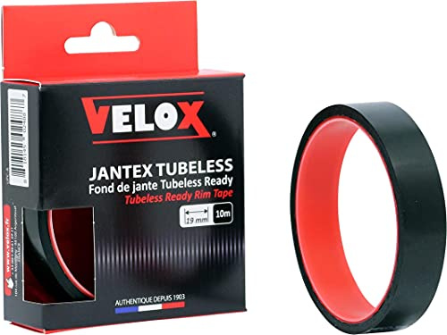 Velox Jantex Tubeless Felgenband, 19 mm x 10 m, Schwarz