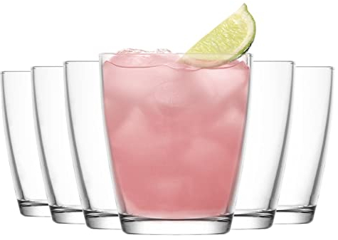 Verres Tumbler à Eau Vega - pour Boissons Non-alcoolisées/jus de Fruits - 340 ML - Lot de 12