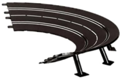 High Banked Curve 1/30, 6Piece - Digital 124/132 & Analog