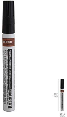 MAURER 2342810 Pennarello professionale per ritocco del legno color ciliegia