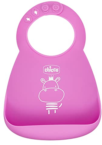 CHICCO SILIKONLÄTZCHEN ROSA