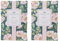 Greenleaf ROSES - 2 pack of Floral Scented Sachet Bag - Drawer Fragrance Wardrobe Air Room Freshener for Living Room Bedroom Bathroom Laundry Basket or Car