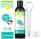 237ml Pulling Coconut Oil, Mint Oil Pulling Mouthwash with Tongue Scraper, Alcohol Free Natural Mouthwash with Virgin CoconutOil & PeppermintOil, White Teeth & Healthy Teeth & Gums