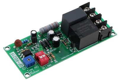 Be In Your Mind 1PC Modulo Relè Di Controllo Timer Regolabile AC 100V-220V 0-300 Minuti Spegnimento Ritardo Scheda Interruttori Per Ventola Di Scarico Pompa Overrun Timer