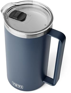 YETI Rambler Krug Mit Magslider Deckel Mit Drehverschluss, Navy, 64 oz (2 L)