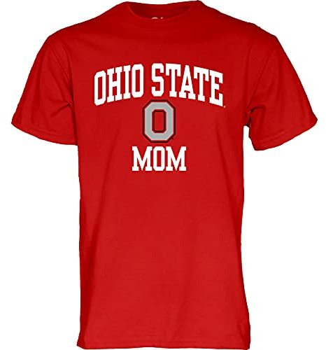 Blue 84 Dam mamma t-shirt, Ohio State Buckeyes röd, M