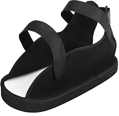 SyangKaitian Chaussure Post-opératoire - Chaussure de Marche médicale réglable à Bout carré, Chaussure Post-opératoire à Bout Ouvert pour Fracture en plâtre