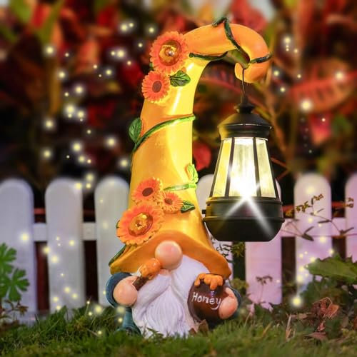 twinbling Birthday Gifts for Women Mom Garden Gnome Statue