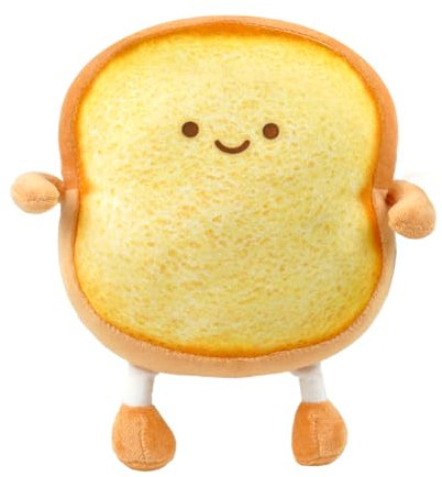 Augesak Toast, Peluche per Toast, cuscino per Pane tostato, giocattolo per bambole 3D, giocattolo per Bambini