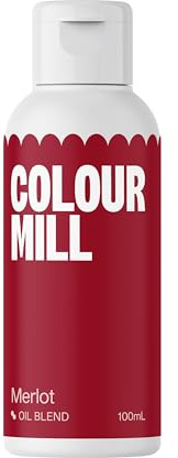 Colour Mill Oil-Based Food Coloring Merlot 100 ml