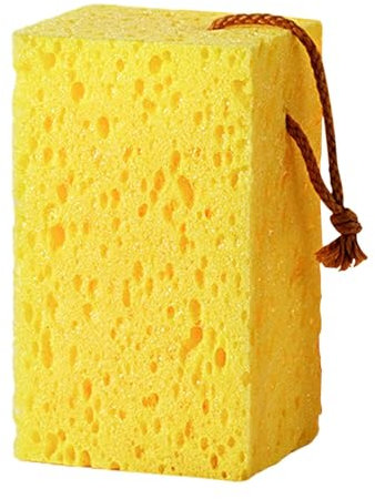 Esponja jumbo – Esponjas de coche para lavado antiarañazos, tecnología de lavado y antiarañazos, esponjas grandes para lavado de coche, cepillo de esponja portátil, herramientas de limpieza de