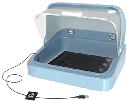 Bird Incubator Brooding Box - Visual Nesting Box | 3 Temperature Heating Pad | Chick Brooder Heater | Chick Incubator Brooding Box | Poultry Habitat Supplies For Baby Parrots Ducklings
