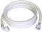 ELECTROHOGAR Tubo Carico Lavatrice e Lavastoviglie | Da 1,5M a 6M | Tubo Flessibile Universale per Ingresso Acqua | Filettatura Standard Compatibile con Tutte le Marche: Electrolux, Bosch, LG..(2,5M)