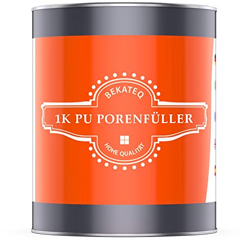 BEKATEQ 1K PU Porenfüller für Steinteppich außen, UV-fest, 4kg farblos glänzend - kein Vergilben, elastisch, abdichtend, einfache Verarbeitung BK-669PU