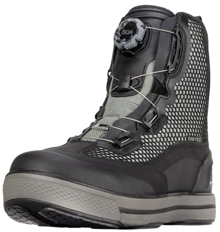 Korkers Men's Chrome Lite Wading Boot w/Fixed Kling-On Rock Soles - Size 8