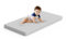 BSS BEDDING Berlin Babybett Matratze 80x180 cm Höhe 15 cm, Orthopädische Kaltschaummatratze, Atmungsaktives Allergenfreies Kinderbett mit abnehmbarem und waschbarem Bezug, Doppelseitige Matratze