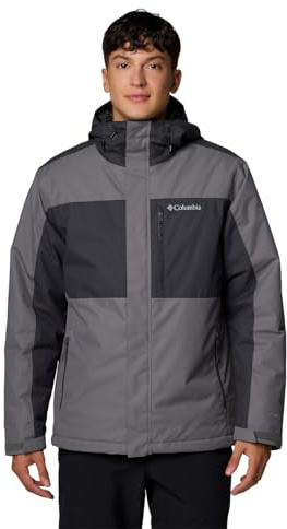 Columbia Tipton Peak 3 Veste isolante pour homme - Gris citadin - requin - Taille XL