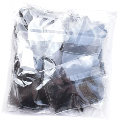 SkyPOOU Unsichtbares Nylon-Haarnetz, weiche elastische Linien, Haarnetz, Ballett, Tanz, Snoods für Gastronomiearbeiter, Schwarz, 50 cm, 10/20 Stück