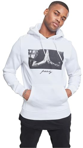 Mister Tee sudadera con capucha, manga larga, de hombre, con estampación delantera, gorro con cordón, bolsillo delantero, de moda urbana, distintos colores, tallas XS - 5XL