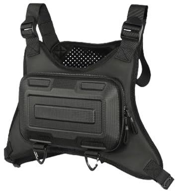 Borsa pettorale da uomo, porta telefono per corsa, gilet da corsa per uomo, raffreddamento rapido per motoci