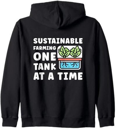 Aquaponics Réservoirs hydroponiques urbains durables pour l'aquaponie Sweat à Capuche