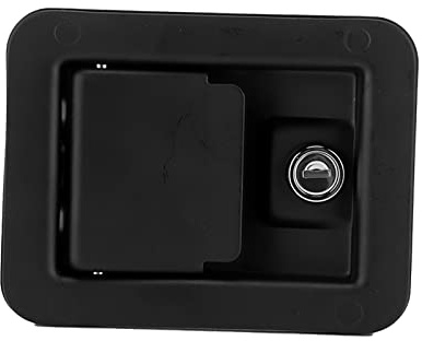 CHICIRIS Serratura Durevole per Porta del Rimorchio in Acciaio Inossidabile per, Camion, Ideale per la Prevenzione delle Collisioni, 4,3x5,5 Pollici