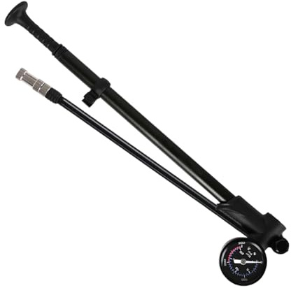 Bomba de Suspensión - Accesorios y Accesorios para Bicicletas Portátiles | Manómetro Digital para Ciclismo y Bomba de Amortiguador - Para Motocicleta, Ciclismo, Travesaje, Mantenimiento y