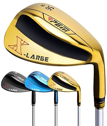 Golf Sand Wedge 56/60D Wedges Sandy Large Golf Lob Club for Men Women (Blue-60 degree)