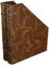 Taupe – Stehsammler Foolscap folio braun