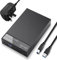 RSHTECH Hard Drive Enclosure, External USB 3.0 to SATA HDD Caddy Portable Disk Case for 2.5 3.5 inch SATA I/II/III HDD SSD, Support UASP & 16TB Drives (Black)