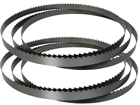 2 x 1425mm x 6mm Bandsaw Blades 10 TPI and 14 TPI for Axminster JBS125, Clarke CBS190B, Delta 28-165, Draper BS250, Nutool HBS190, Record Power RPBS8, Titan SF8R Made by Xcalibur Tooling - Twin Pack