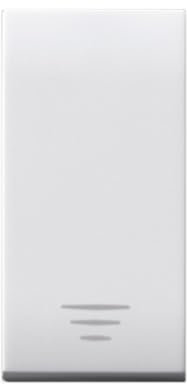 AVE 441005 PULSANTE 1P NA 10A ILLUMINABILE 1 MODULO SERIE DOMUS SISTEMA 44