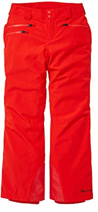 Marmot Damen wasserdichte Ski- Und Snowboard-Hose, Atmungsaktive Funktionshose, Schneehose Zum Wandern Und Langlauf Wm's Slopestar Pant, Victory Red, L, 79740