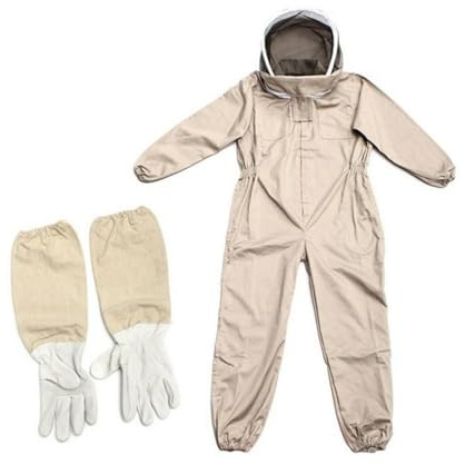 Combinaison D'apiculteur - Combinaison D'abeille Avec Gants | Costume D'apiculteur | Vêtements D'apiculture Avec Gants & Voile De Protection | Combinaison D'apiculture Increvable Pour Hommes Et Femmes