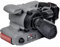 Akku Bandschleifer kompatibel mit Makita 18V Akku (KEIN Batterie), 76 * 533mm Elektroschleifer mit 3 Schleifbändern und Staubsack, Bandschleifer zum Schleifen, Polieren, Entkalken