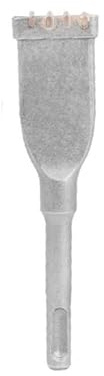 Burin en acier à 4 dents, foret de 32 mm pour carrelage, béton, brique, démolition et rainures murales, burin marteau-marteau