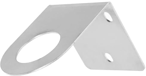 QUMIIRITY Supporto per Erogatore di Filtro per Acqua in Metallo Staffa Fissa e Viti, Staffa per Rubinetti Doppia Uscita, Accessorio per Purificatori D’acqua, Montaggio Sicuro per Uso